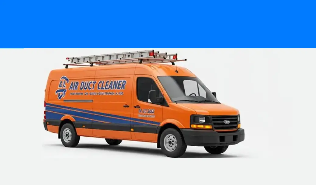 orange service van